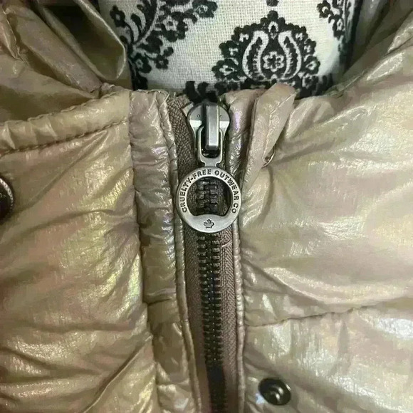 Noize Iridescent Puffer Coat Size XS - Picture 7 of 10